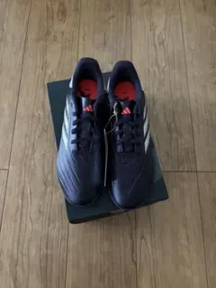 新品未使用 adidas サッカーシューズ ブラック24 24cm