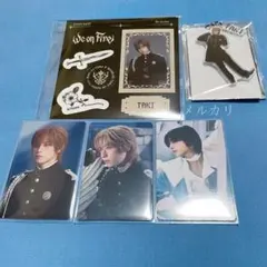 &TEAM We on Fire トレカ、アクリルチャーム、ステッカー TAKI