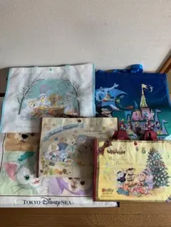 東京ディズニーシー　ダッフィー&フレンズ　ショッピングバッグまとめ売り