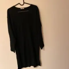 グラシア　黒ニットワンピース