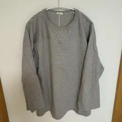 COMOLI フットボールTシャツ 杢グレー サイズ2 comoli フットボールTシャツ サイズ2 タグ付き新品