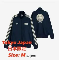 【希少 Mサイズ】 adidas oasis ジャージ ネイビー 日本未発売 希少 M】 adidas oasis ジャージ ネイビー 日本未発売 ラスト1