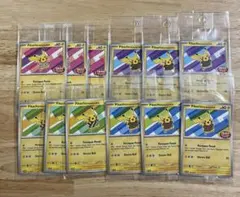 バティックシャツを着たピカチュウ PIKACHU BATIK 4枚セット各3枚