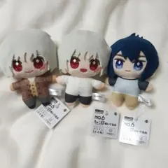 NO.6 ちょこ友ぬいぐるみ ナムコ限定 全4種 全種セット 紫苑 ネズミ