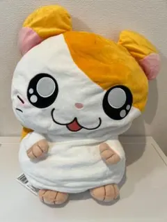 【美品・未使用・タグ付】ハム太郎　スーパーギガジャンボへけっぬいぐるみ