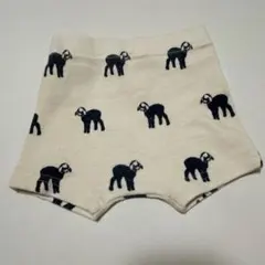 monmimi ショートパンツ S 黒山羊