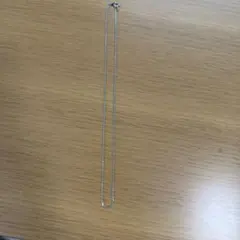 新品　シルバーカラー チェーンネックレス