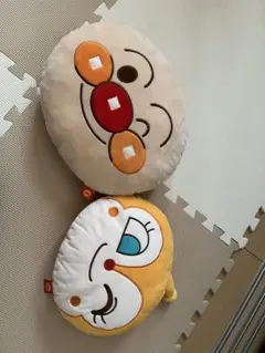 アンパンマン キャラクター顔型クッション バンダイ ナムコ