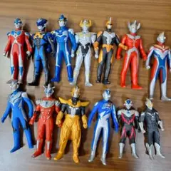 ウルトラマン　円谷プロ　ソフビ 13体セット Bセット