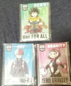 一番くじ 僕のヒーローアカデミア-連なる星霜- F賞カード型アクスタ 3種類