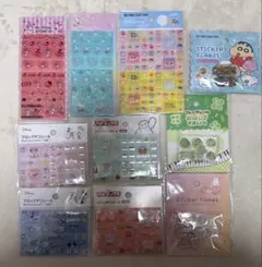 タイルシール、おはじきシール セット