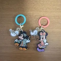 東京ディズニーリゾート ハロウィン　チャーム　ミッキーマウス　ミニーマウス
