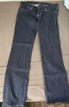 デニム パンツ 紺色のサムネイル