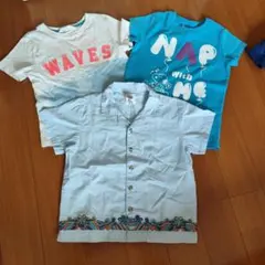 baby GAP 刺繍入りシャツ　＋ Tシャツ 3歳用