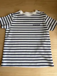 mont-bell ストライプ Tシャツ 90