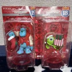 DISNEY クリスマスオーナメントくじ2025 マイク サリー