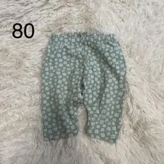 UNIQLO ベビー服　花柄　レギンス　80