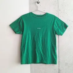 BEAMS BOY エンブロイダリークルーTシャツ グリーン