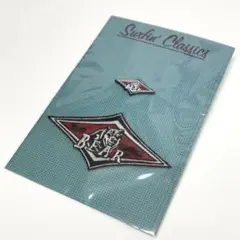 SURFIN CLASSICS BEAR ワッペン ピンバッジ セット