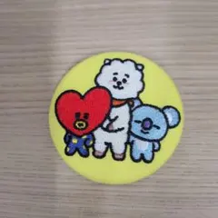 BT２１ 刺繍缶バッジ