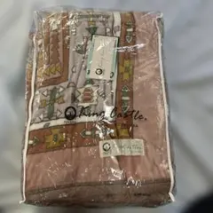 日本製　King Castle 綿毛布 コットンケット