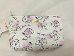 ポール&ジョー エココレクション ポーチ 未使用タグ付き キャットフェイス