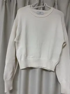 SLOBE IENA コットンナイロンクルーネックプルオーバーのサムネイル