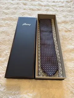 新品未使用・箱付き】Brioni ネクタイ シルク 高級 プレゼント ギフト