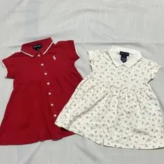 ラルフローレン 80 ワンピース 2枚セット