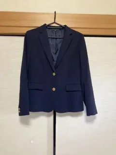 ユニクロレディースネイビー長袖ジャケット〔S〕美品 最終値