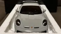ミニチャンプス ポルシェ 911 カレラ 4S 1/18 ミニカー グレー - メルカリ