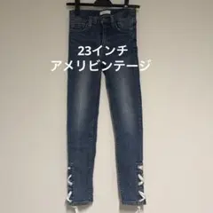 アメリビンテージ サイドレースアップスキニーデニムのサムネイル