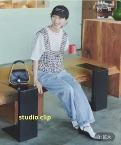 【美品】studio clip クロシェレースビスチェ完売品