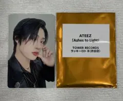 ATEEZ Ashes to Ligh タワレコ 渋谷 ラキロトトレカ ミンギ