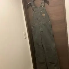 Carhartt モスグリーン デッドストックDuck オーバーオール