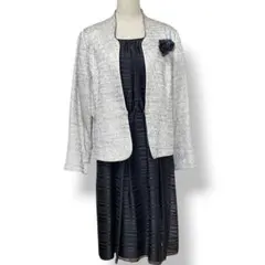 セレモニースーツ セットアップ 2点セット ツイードジャケット ワンピース