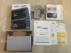 Newニンテンドー3DS LL 本体 メタリックブルー ソフト付き