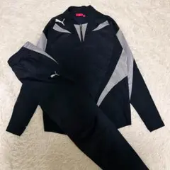 人気　PUMA　プーマ　ジャージ　セットアップ　サッカー　大きいサイズ　XL