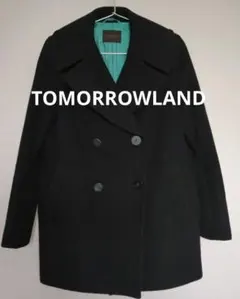 TOMORROWLAND ダブルブレストピーコート