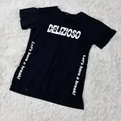 【c5452】L'espoir Tシャツ 半袖　ブラック