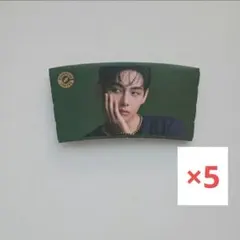 COMPOSE COFFEE BTS V スリーブ カップホルダー 5枚セット