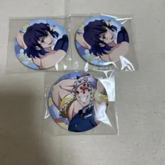 鬼滅の刃 全集中展 幕間画缶バッジ 伊之助 猪子 2点セット 鬼滅の刃 全集中展 幕間画缶バッジ 無惨 鬼滅の刃