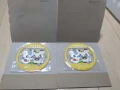 とっとこハム太郎 クリアラバーコースター こうしくん＆タイショーくん　2個セット