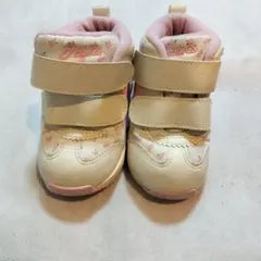 アシックス ベビーシューズ 13.0cm ホワイト・ピンク