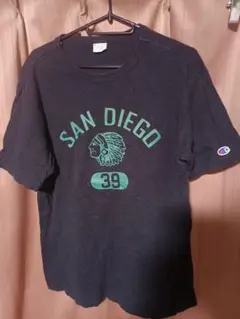 Champion チャンピオン カレッジロゴTシャツ ブラック