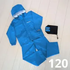 【美品】モンベル montbell クレッパー レインウェア キッズ 120
