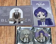 ブルーロック mocasuit 御影玲王 箔押し缶バッジ 凪誠士郎 特典