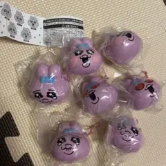 おぱんちゅうさぎミニスクイーズマスコットセット