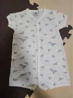 PETIT BATEAU 鳥柄ロンパース 12m/74cm