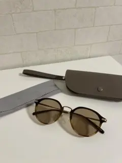 Zoff サングラス ブラウン系 ボストン型のサムネイル